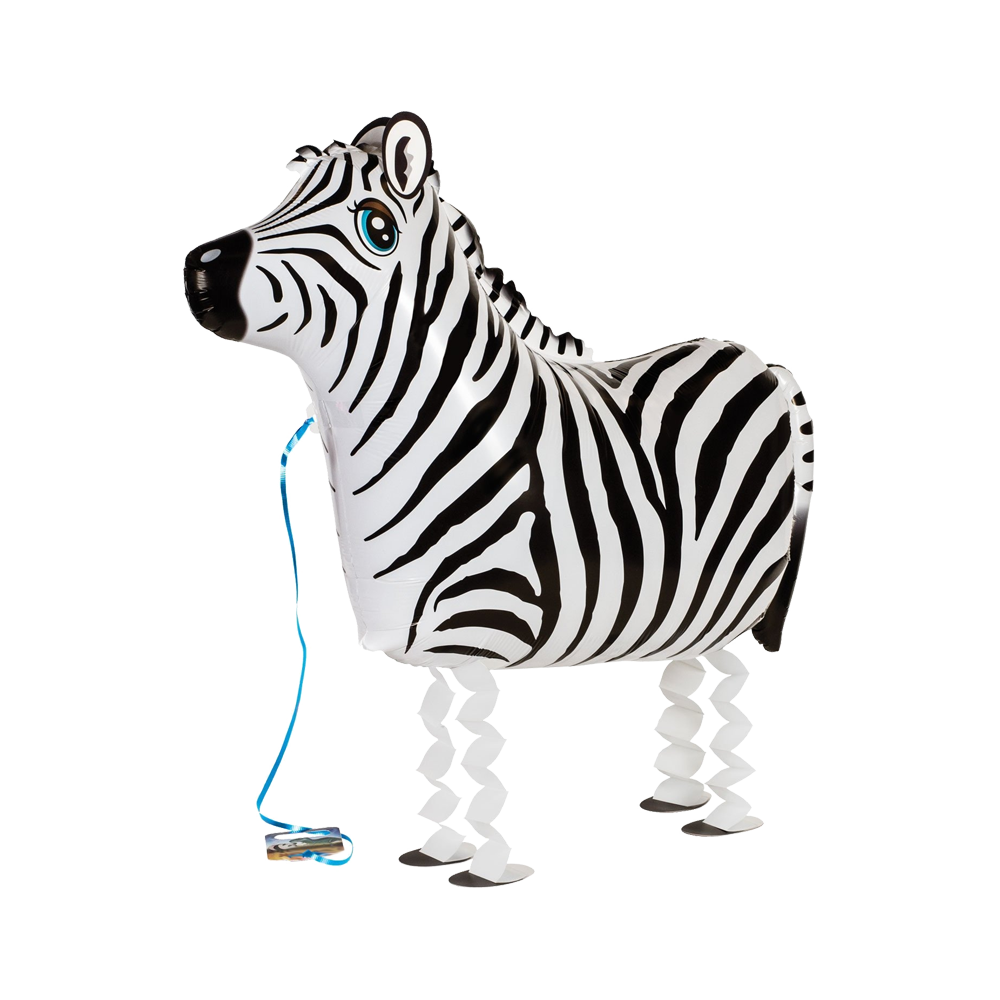 Walking Balloon Zebra "25