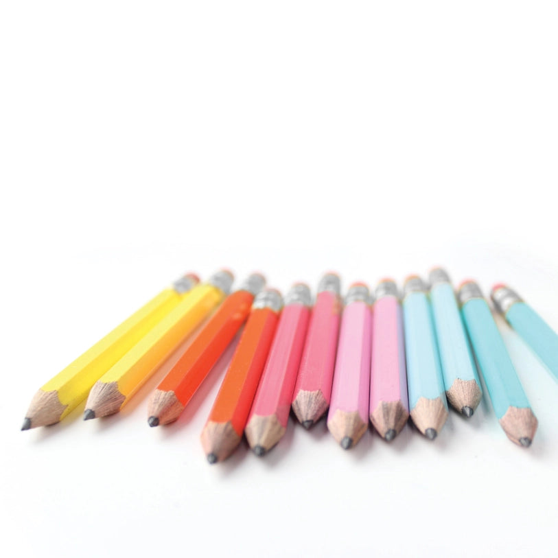 Rainbow Mini Pencils