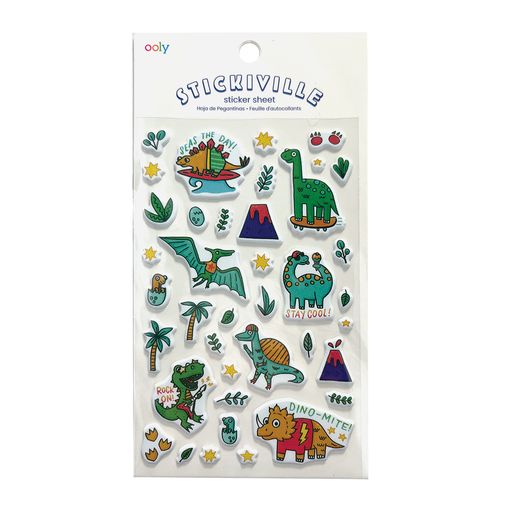 Stickiville Stickers – Standard – DinoMite