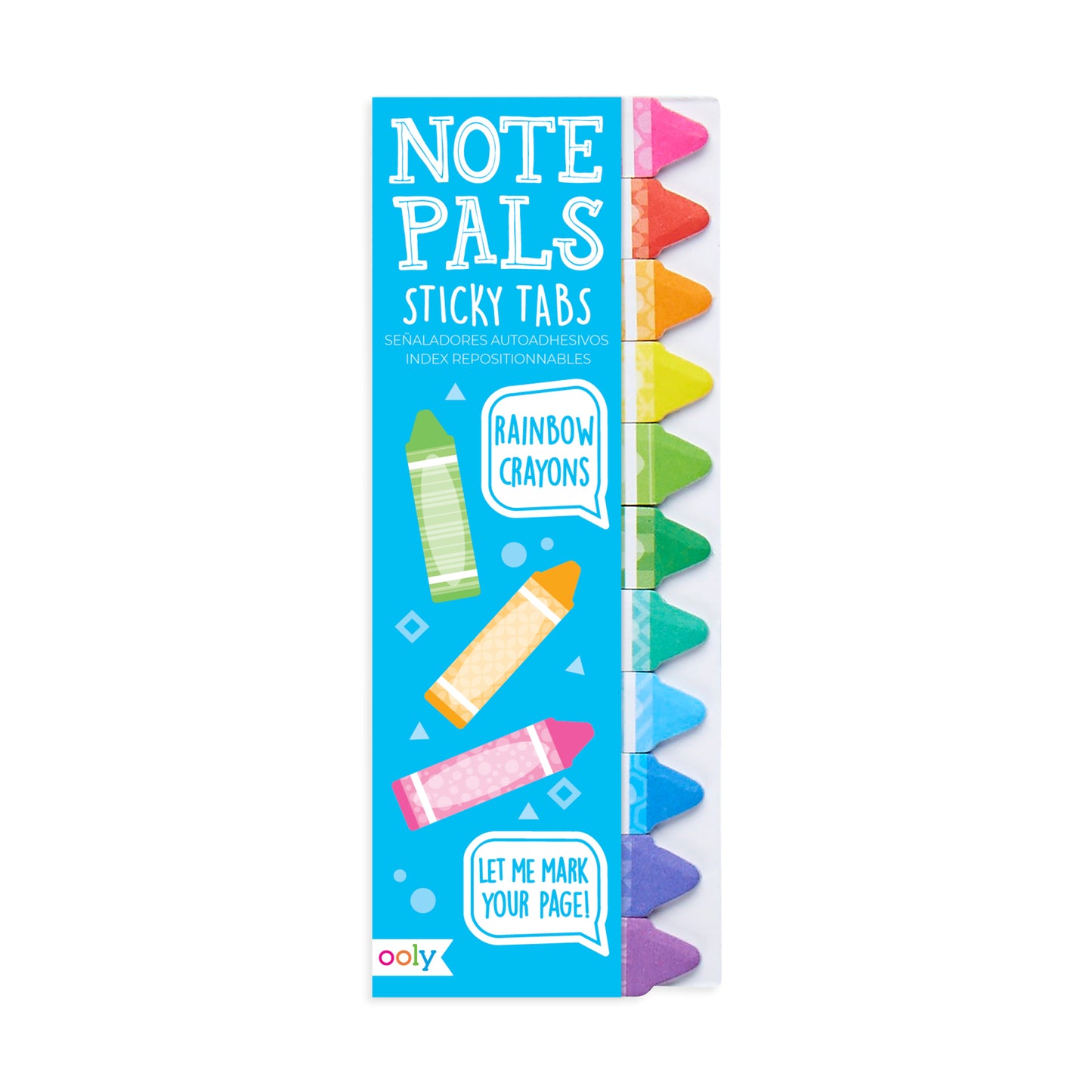 Note Pals Sticky Tabs – Rainbow Crayons