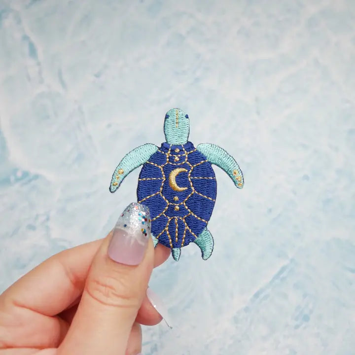 Turtle Iron-On Patch