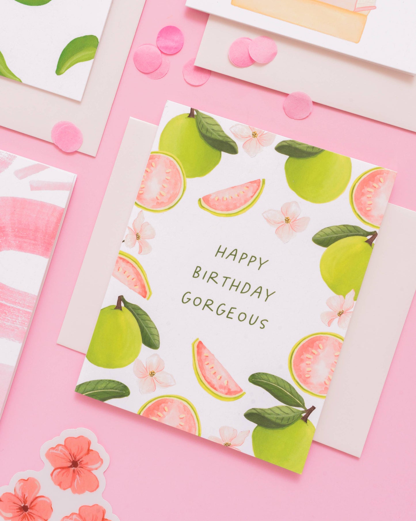 Gorgeous Guava Birthday - Fun Birthday Card