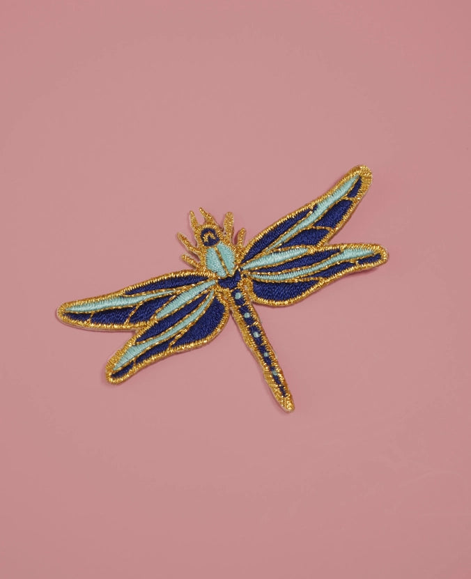 Dragonfly Iron-On Patch