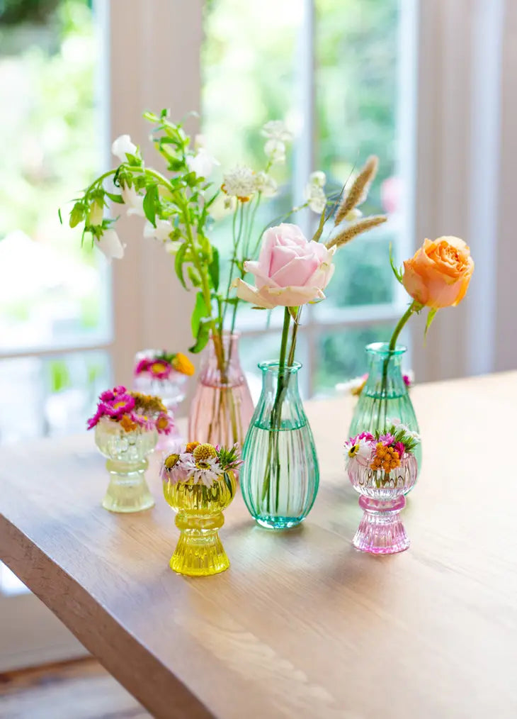 Boho Bud Vases for Flowers, Home Décor