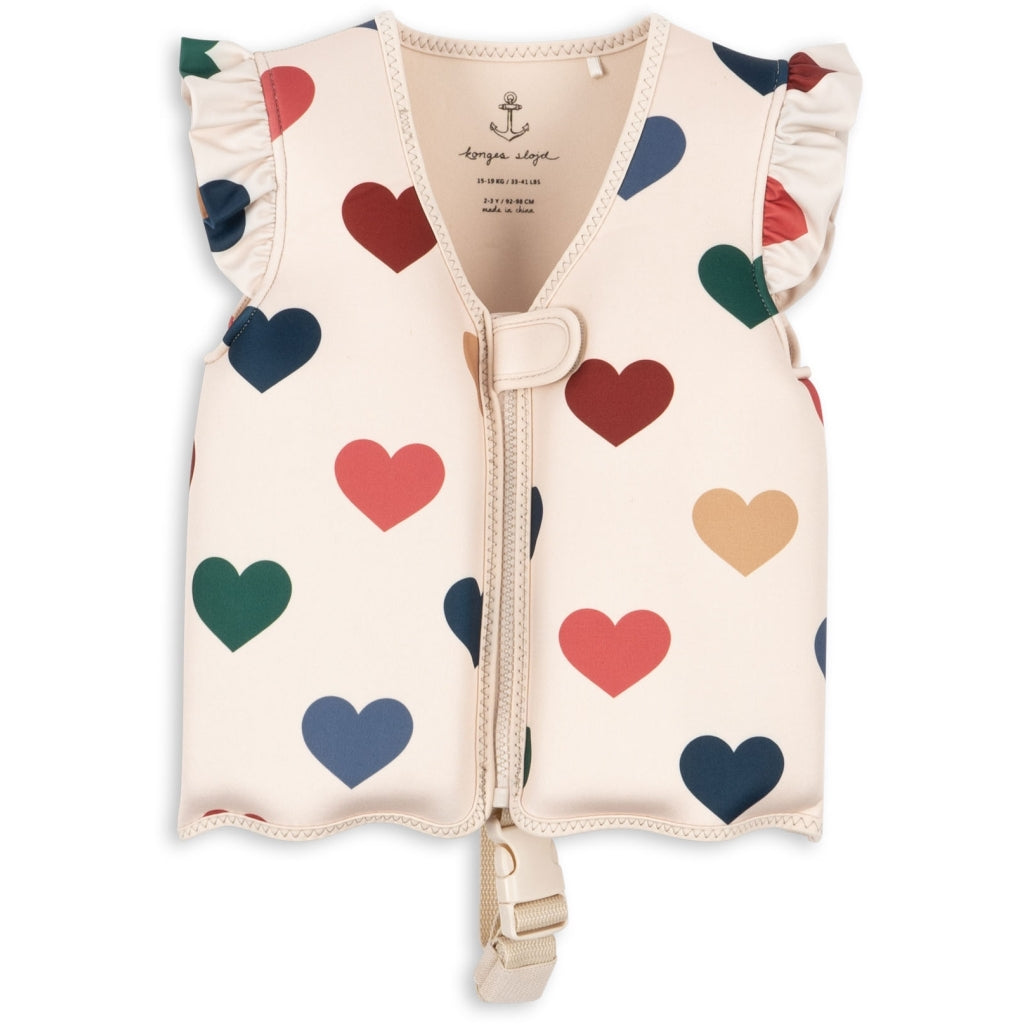 Gilet flottant néoprène Frill - Bon coeur colore