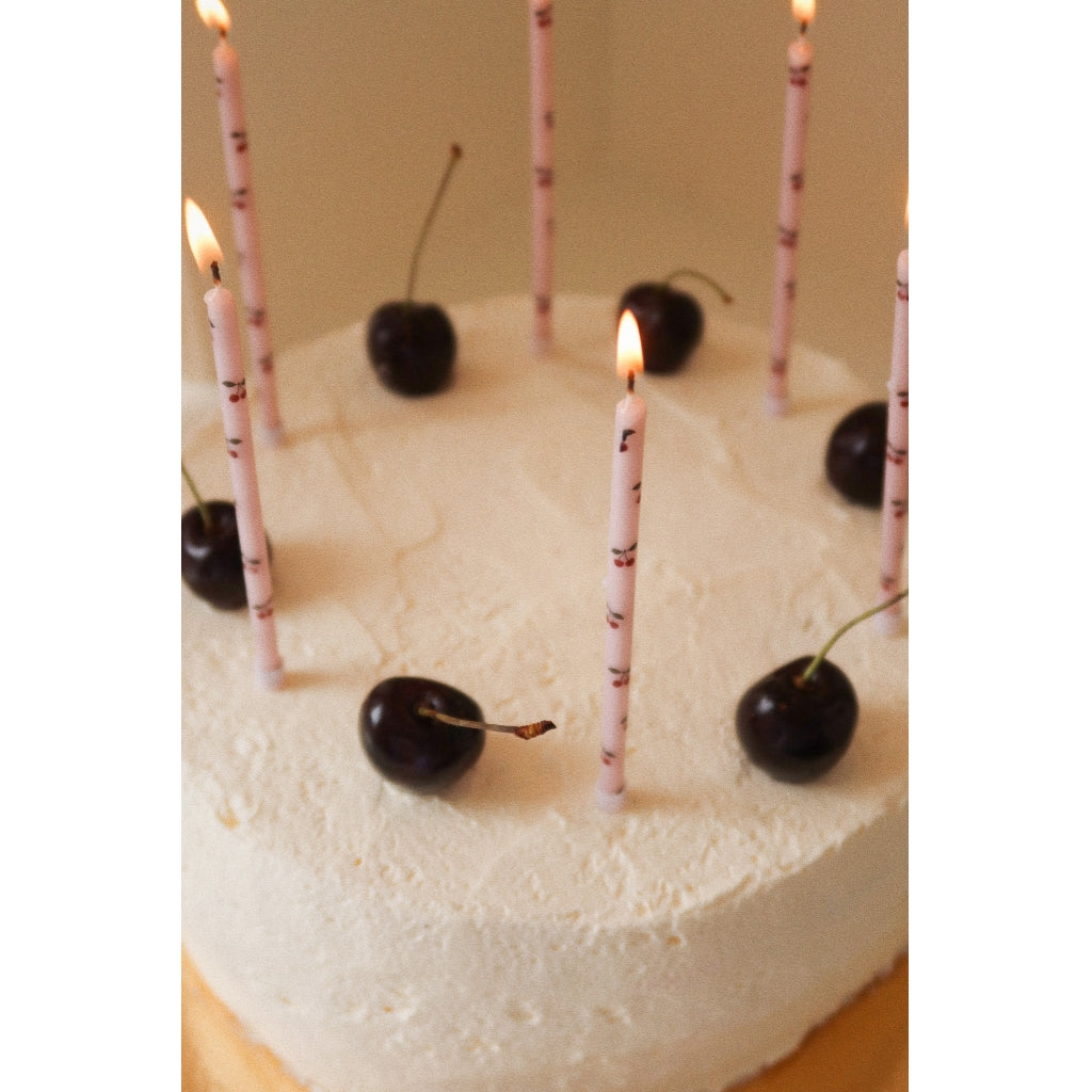 (KS100778) Birthday Candles print - Cherry