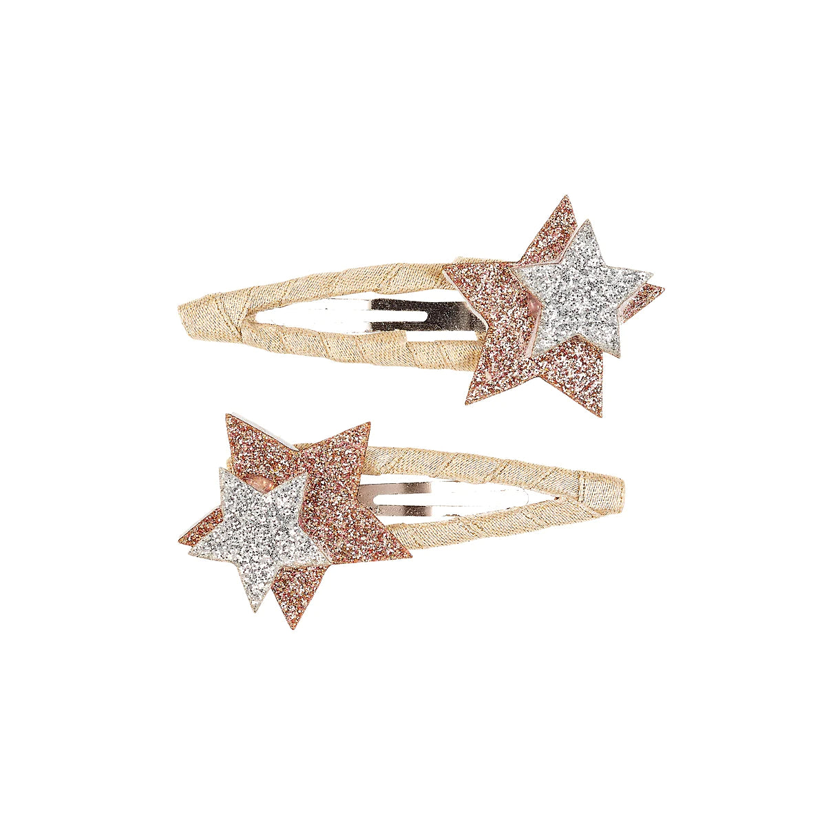 Hairclip Sarina, stars(2 pcs/card) ki