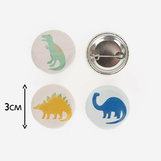 BADGES -  DINO JURASSIC