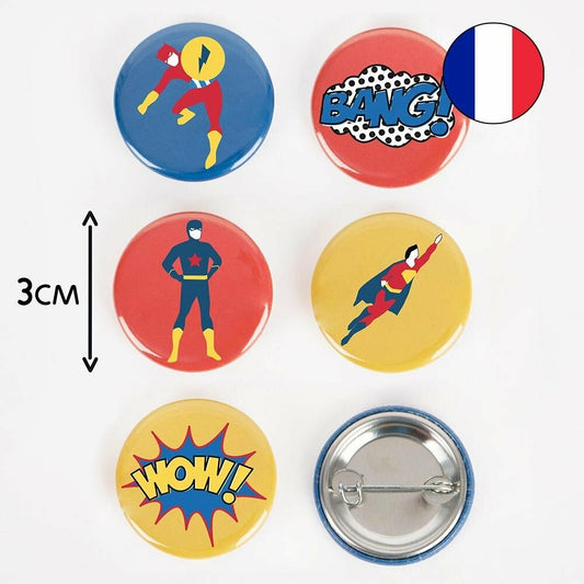 BADGES - SUPER HEROES