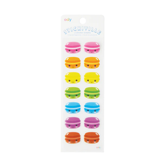 Stickiville Happy Macarons Stickers