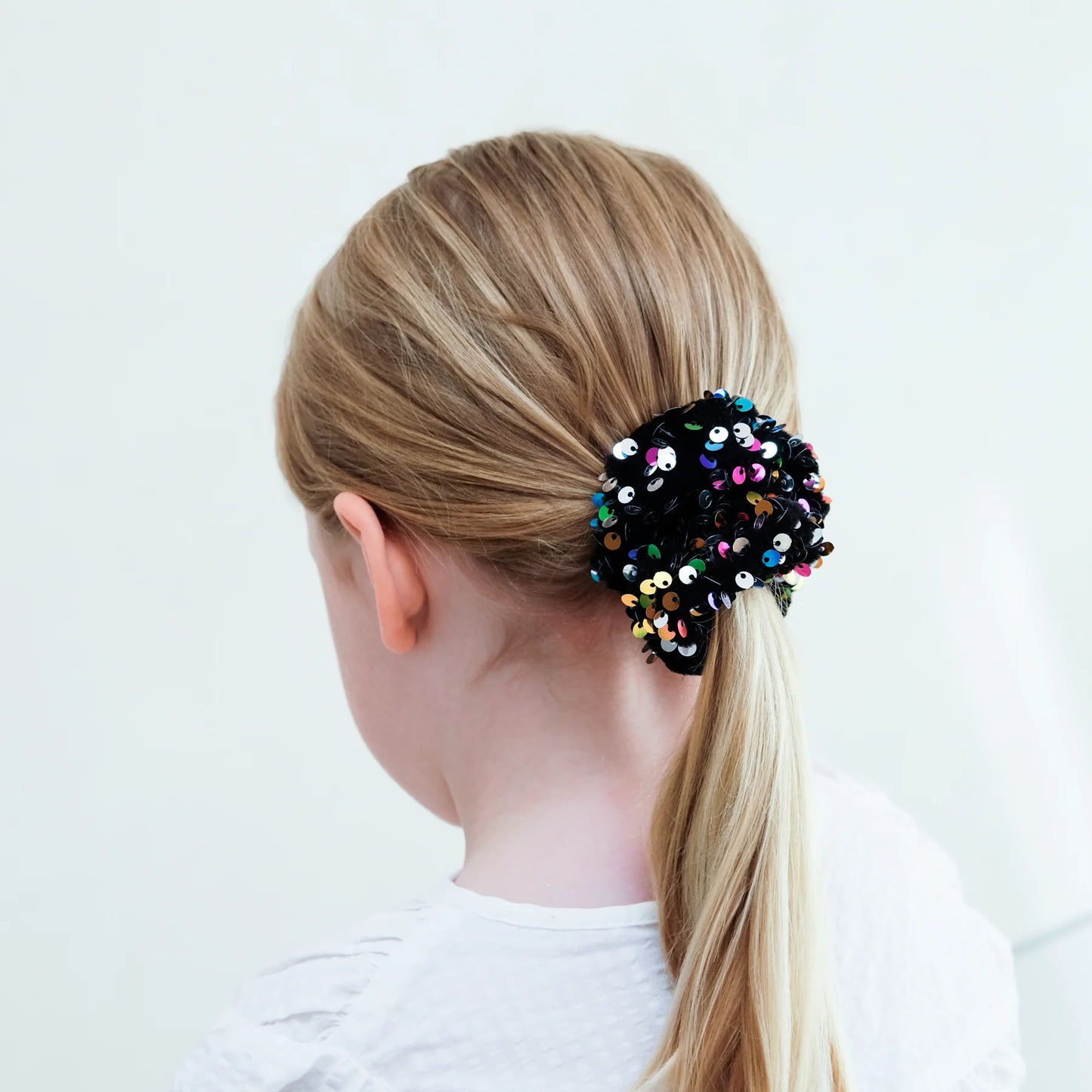 Jazzy sequin scrunchie