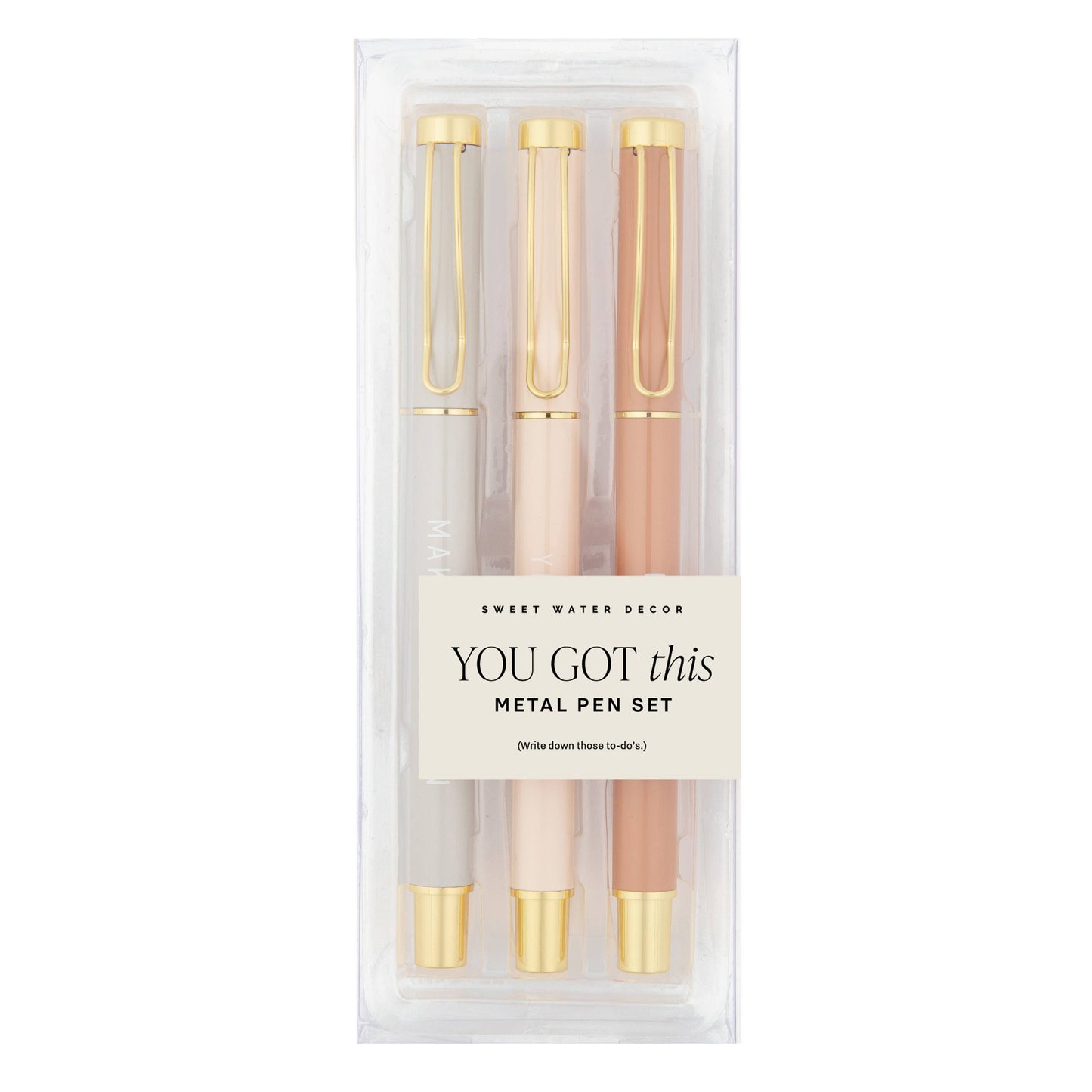 Sweet Water Decor - You Got This Metal Pen Set - Home Decor & Gifts