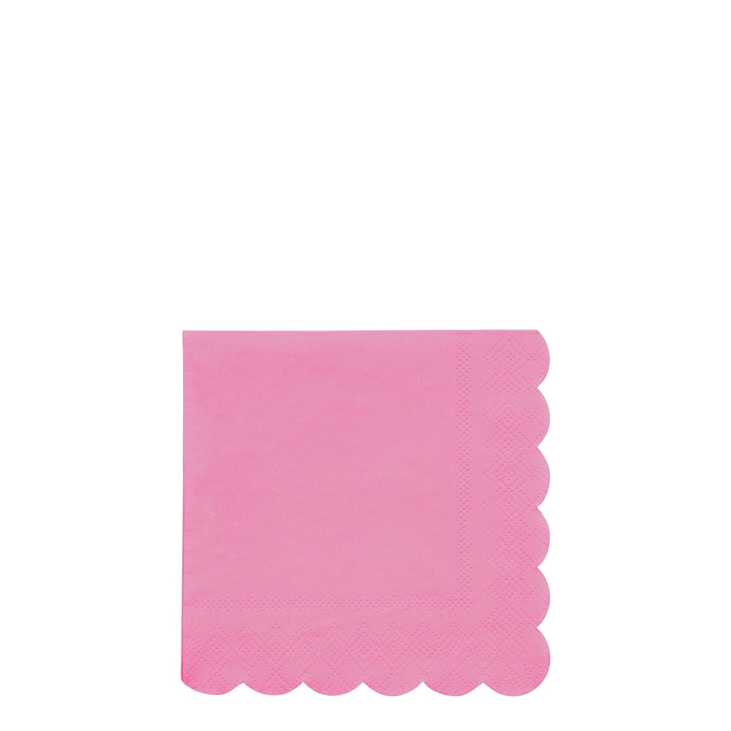 Bubblegum pink paper napkins S