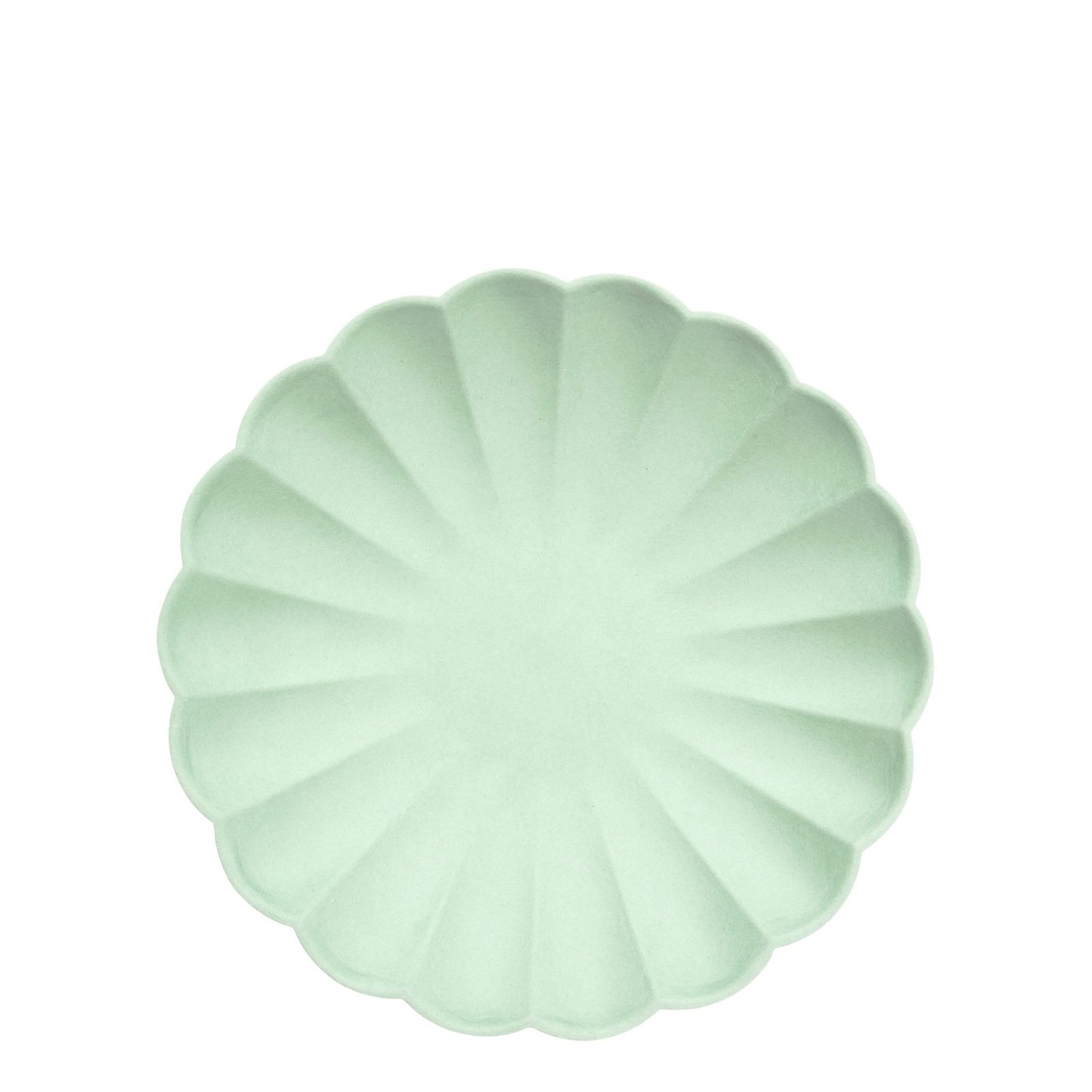 Mint sorbet compostable plates S