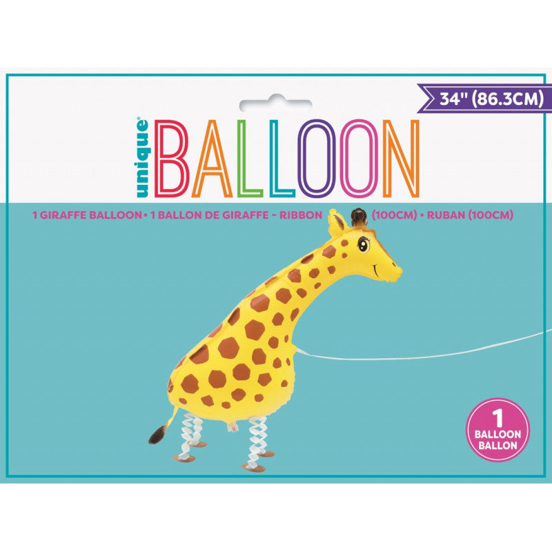 Ballon marcheur GIRAFE 86 cm