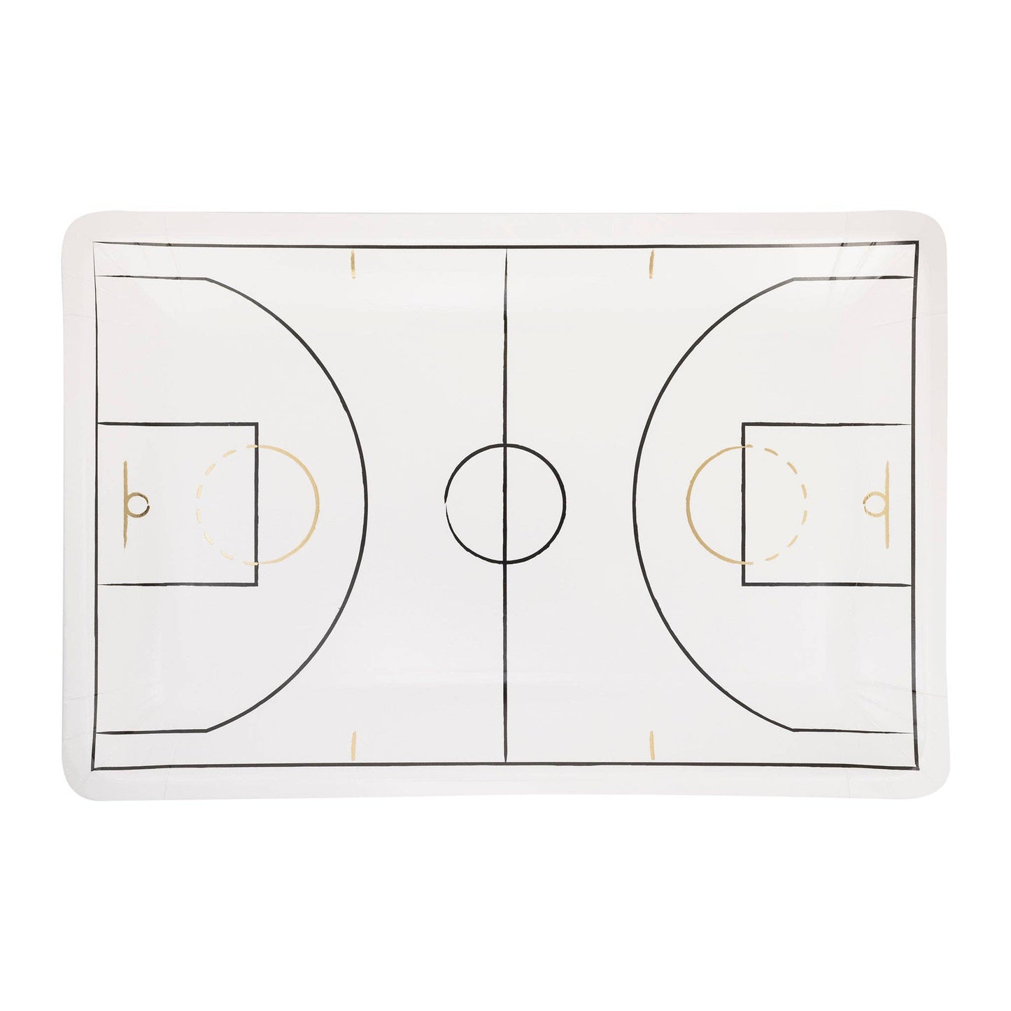 My Mind’s Eye - BBL1041 - Basketball Court Plate