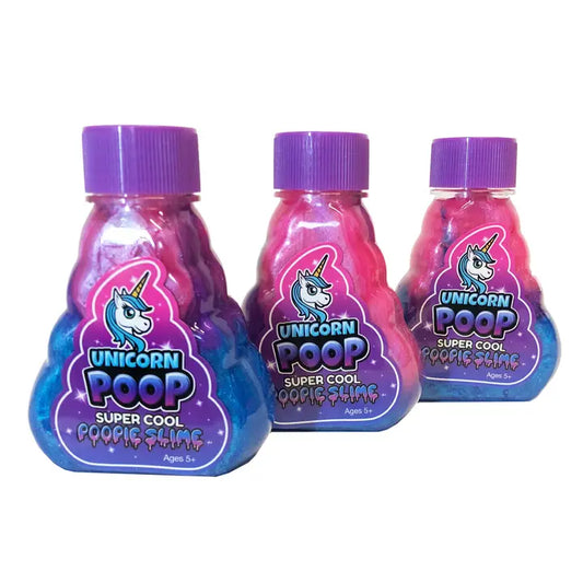 Super Cool Unicorn Poop Slime 3pk