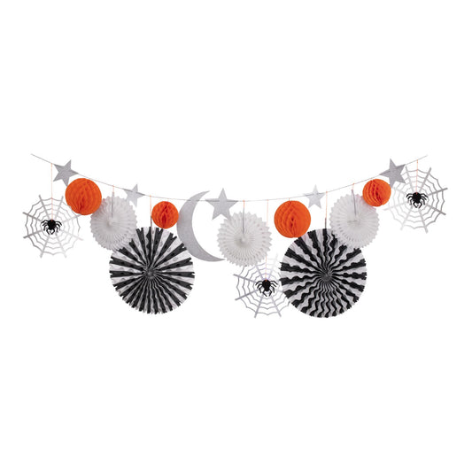 Halloween honeycomb garland