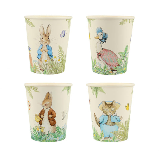 Peter Rabbit™ In The Garden Cups (x 8)