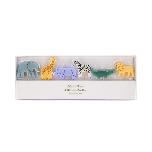 Jungle Animals candles