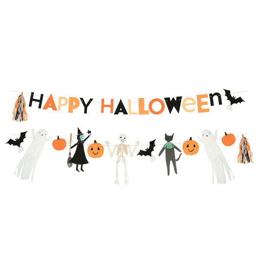 Happy Halloween garland