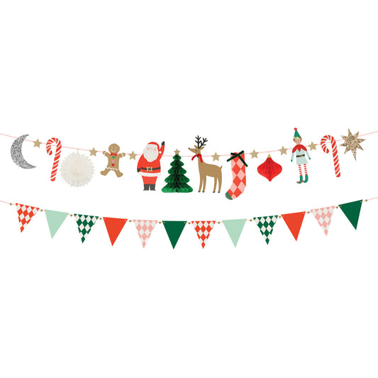 Christmas characters garland