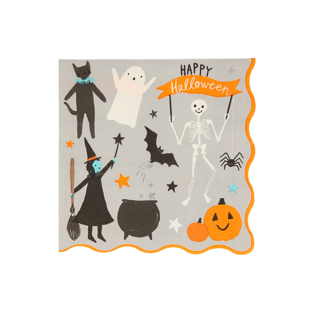 Serviettes Happy Halloween L