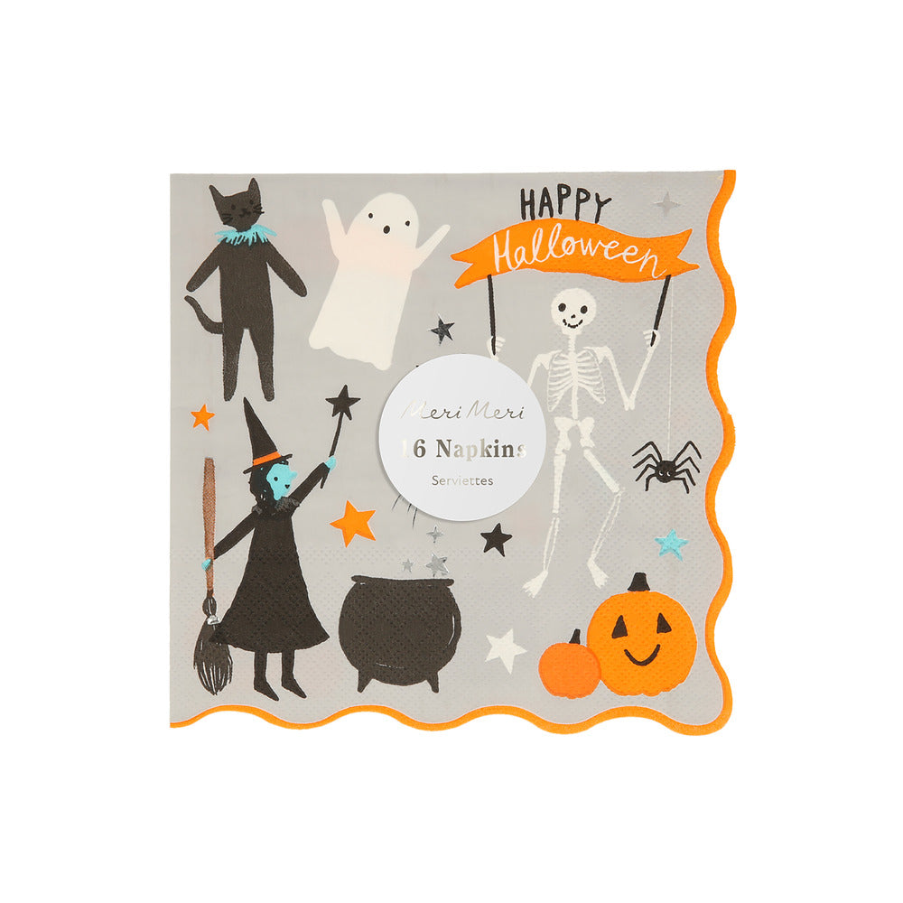 Serviettes Happy Halloween L