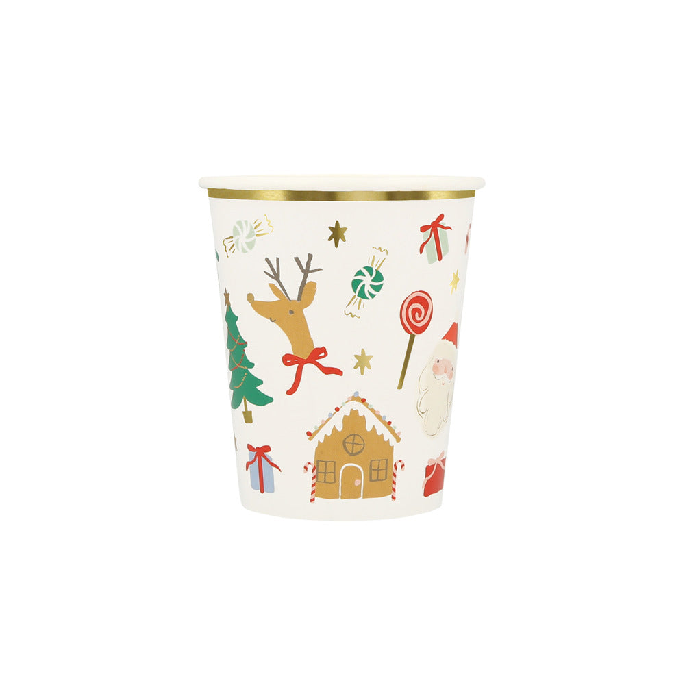 Jolly Christmas cups