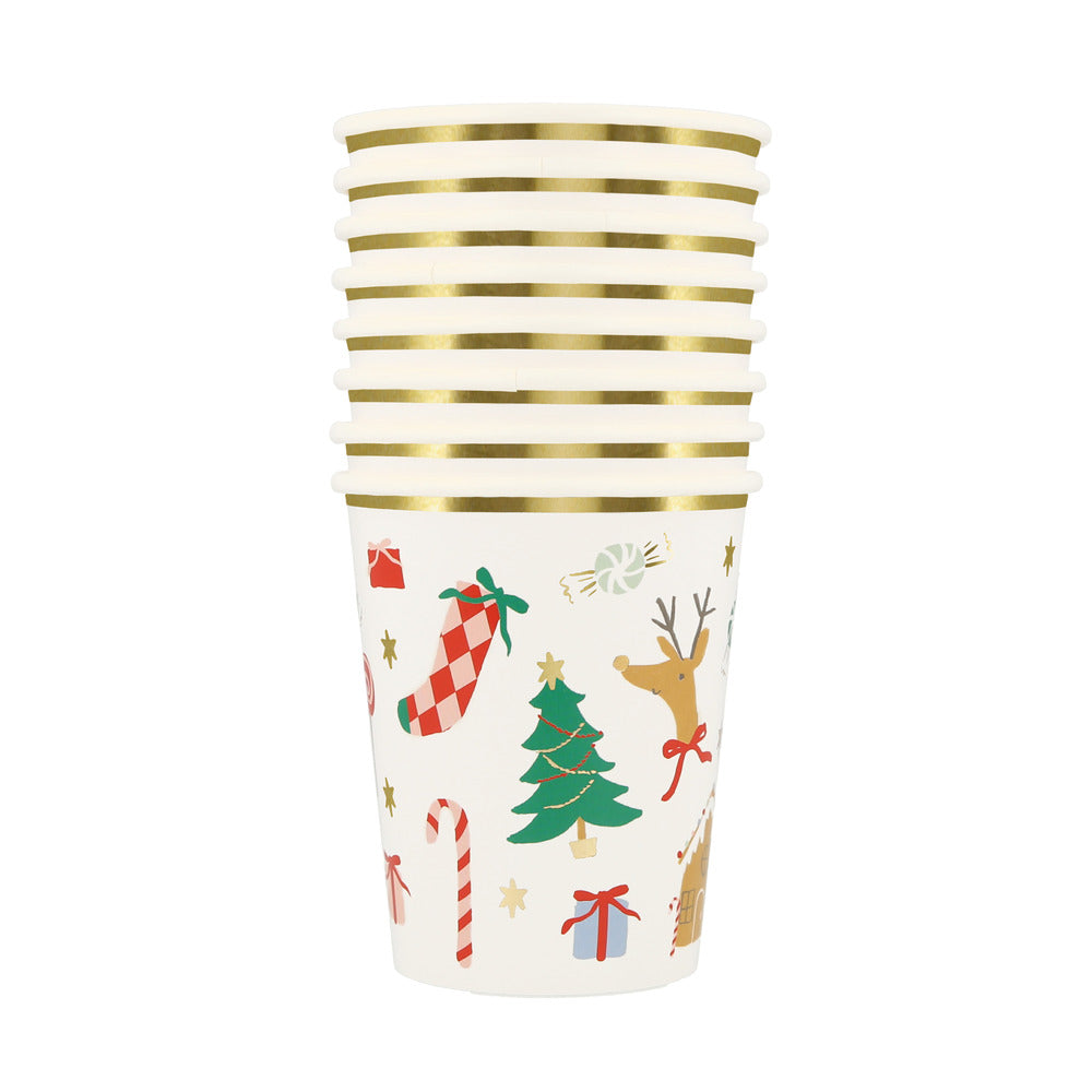 Jolly Christmas cups