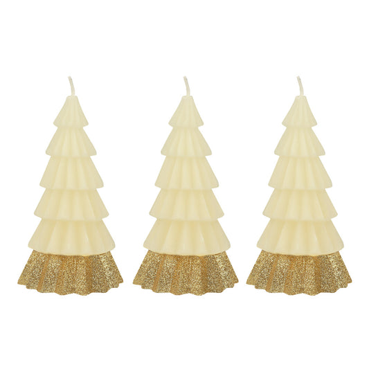 Ivory tree candles