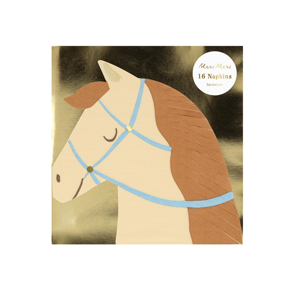 Horse Napkins (x 16)