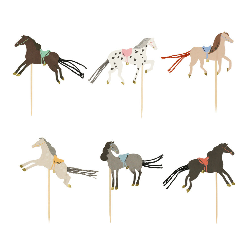 Horse cupcake kit (x 24 toppers)