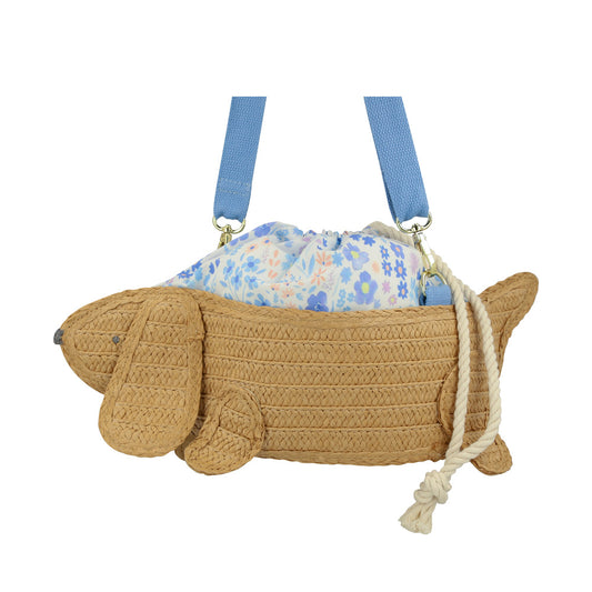 Woven Sausage Dog Bag