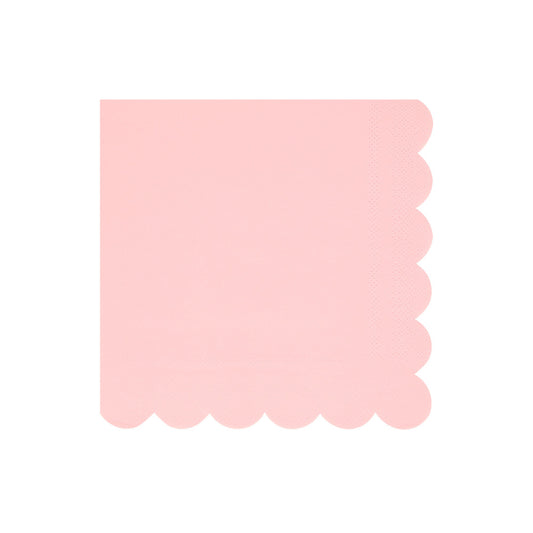 Cotton candy pink napkins L