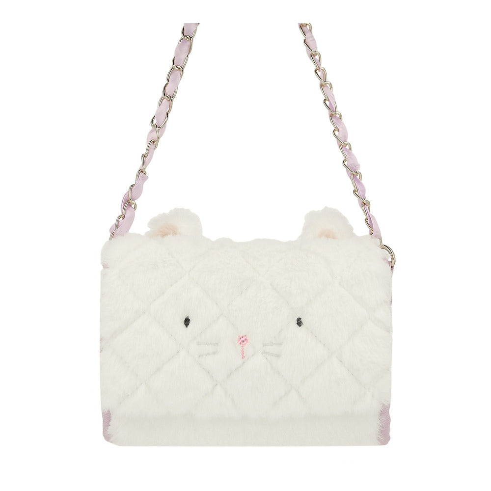 Plush Cat Handbag