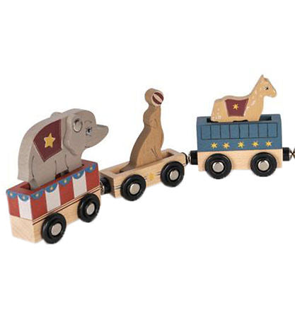 Wooden Animal Train