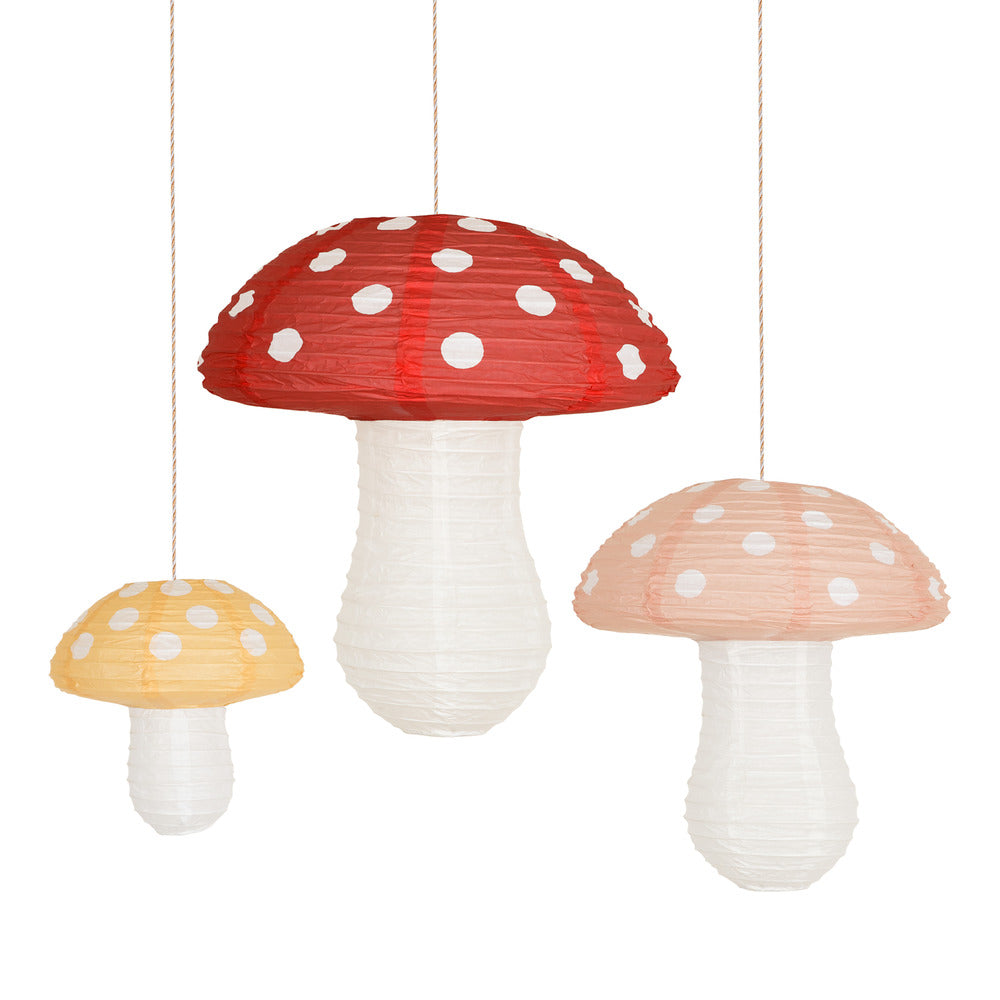 Mushroom lanterns