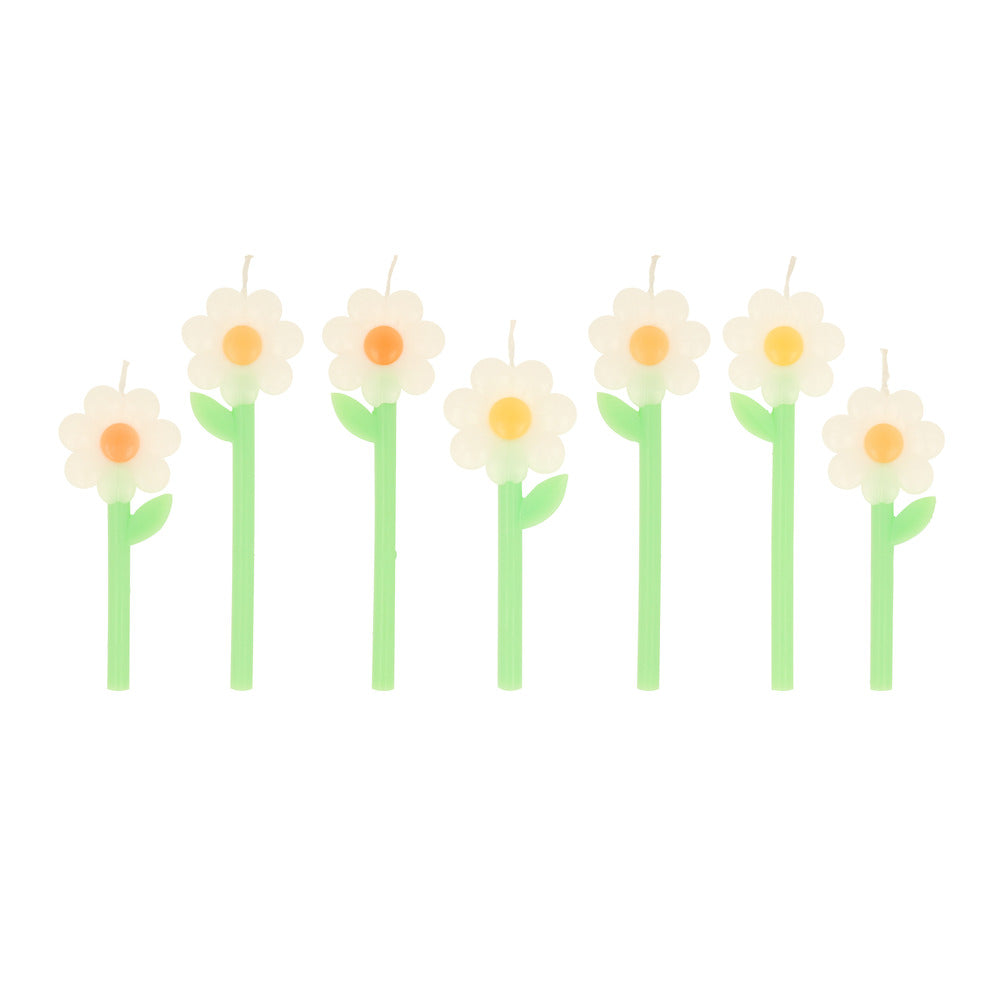 Daisy Candles (x 6)