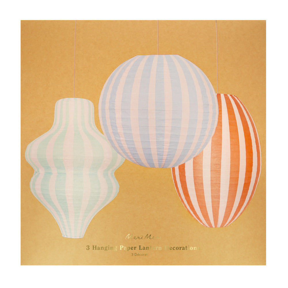 Stripy lanterns