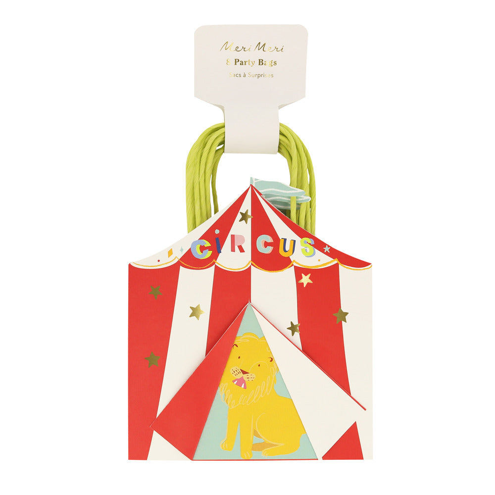 Circus party bags