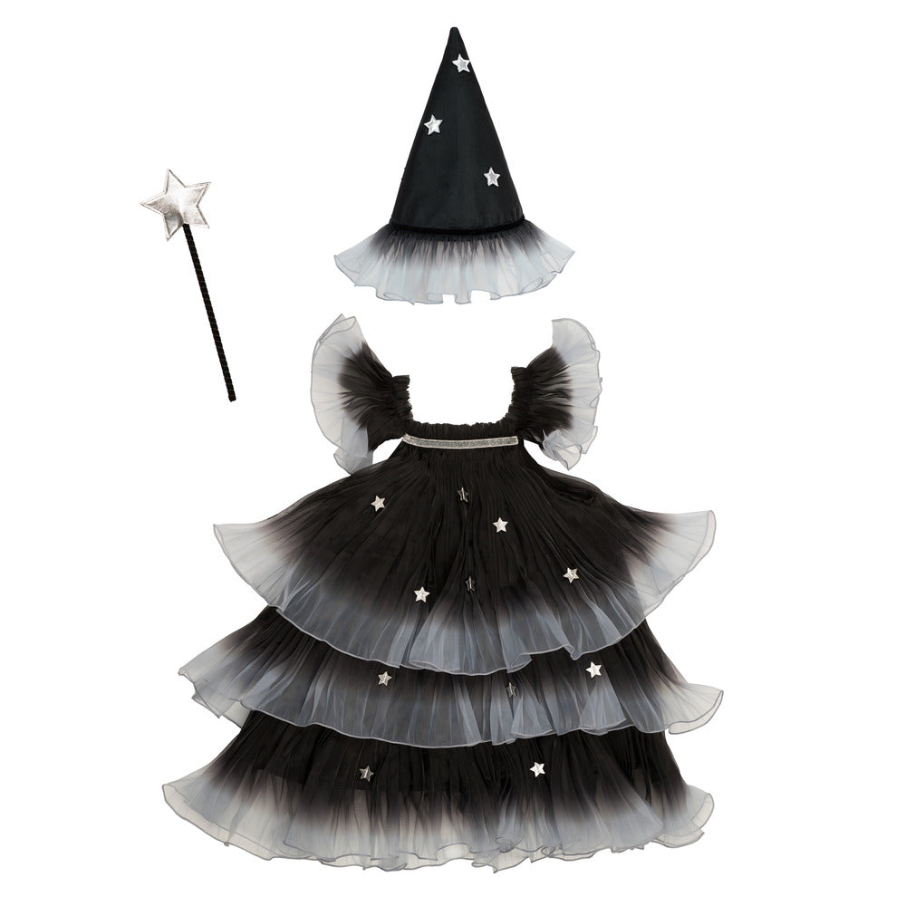 Organza witch costume 5-6