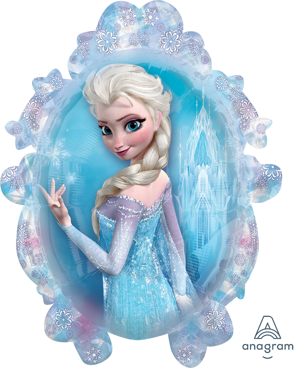 Ballon La Reine des Neiges Disney 63 cm x 78 cm