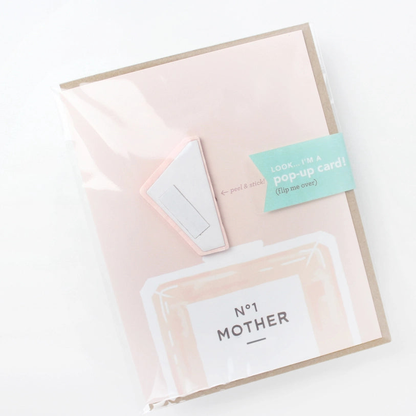 Pop-Up No. 1 Mother - Mother's Day / Birthday Card