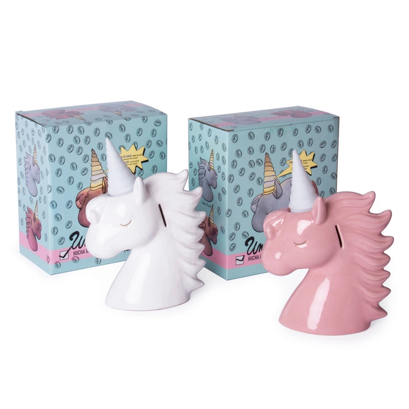 Unicorn Coin Bank Light Horn Hf