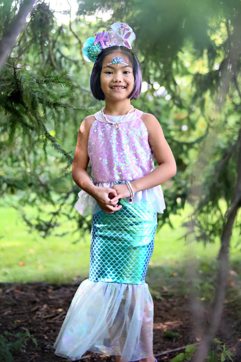 Misty Mermaid Dress pink - blue