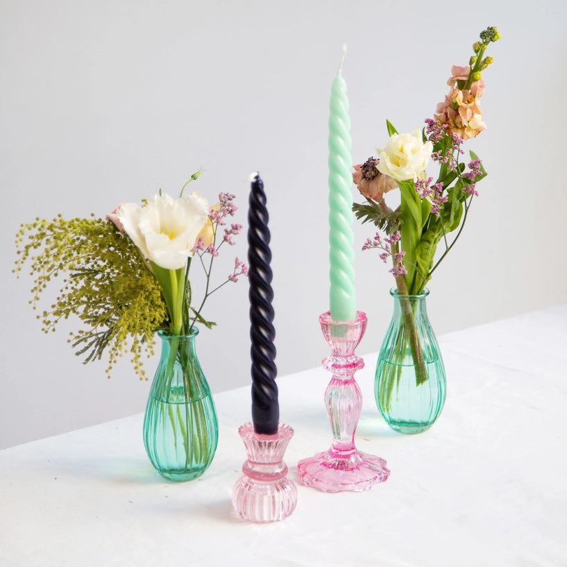 Spiral Dinner Candles Starter Set - pack of 4 candles