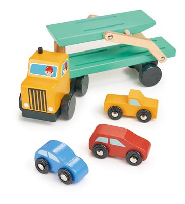 VEHICLE TRANSPORTER WITH 3 CARS