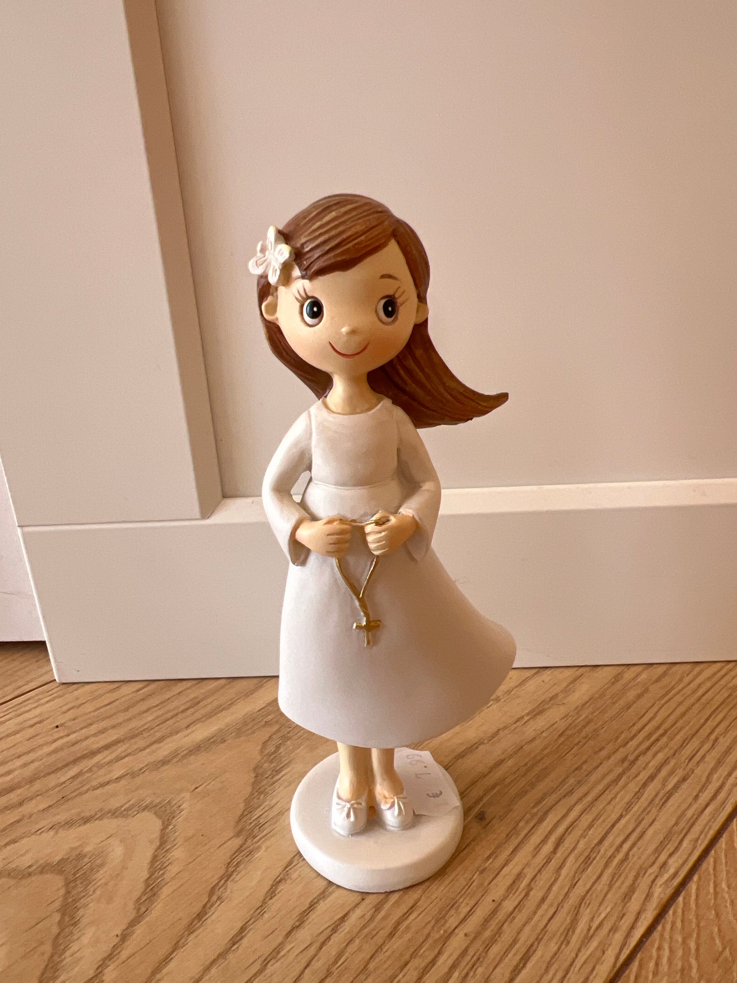 Cake topper communion fille