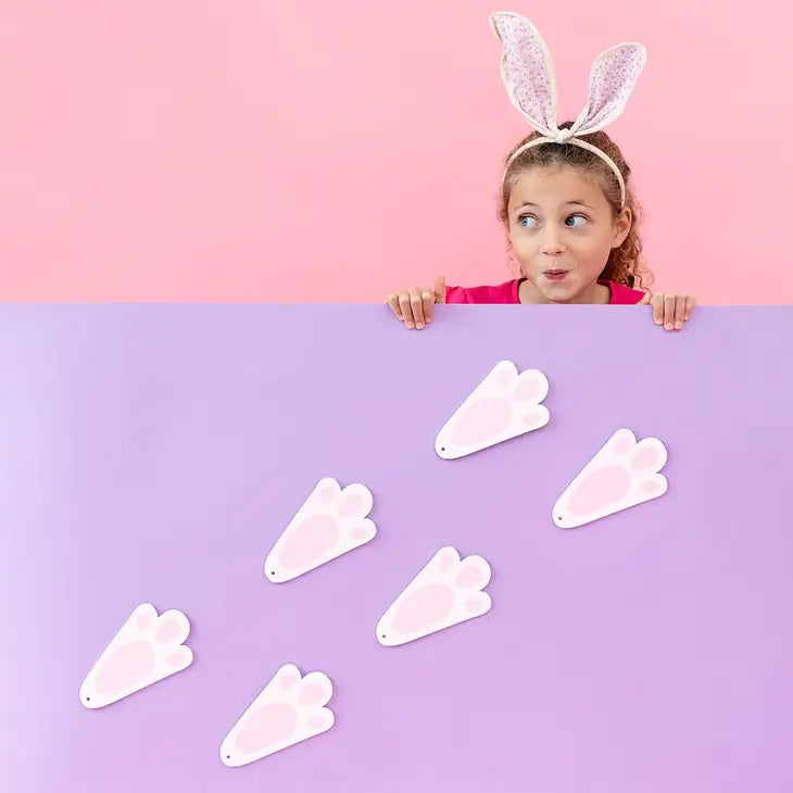 Floral Easter Bunny Ears Headband